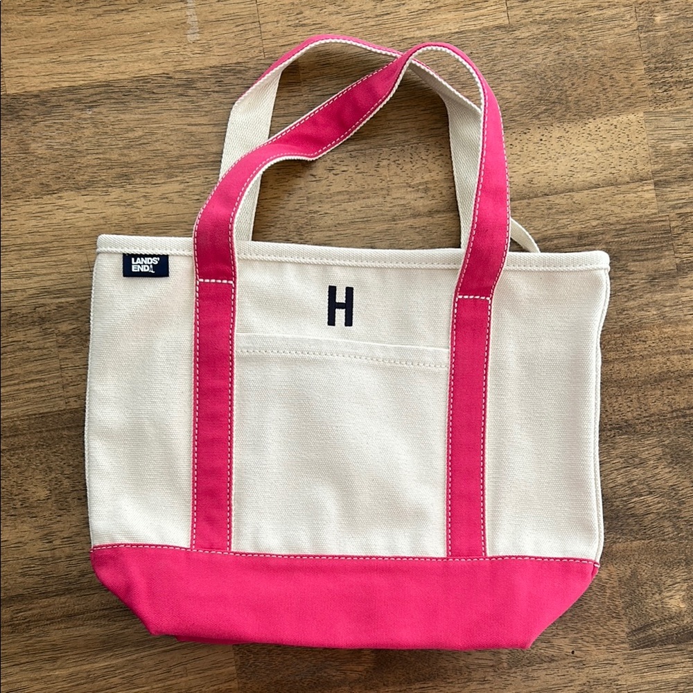 ✨BRAND NEW Lands' End Medium Canvas Tote Bag
